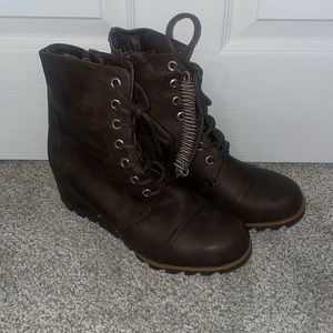 Brand new wedge bootie!